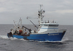 picture of chartered fishing vessel Vesteraalen