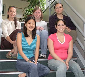 photo of student interns