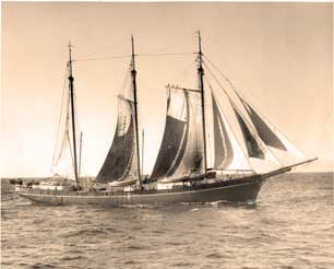 photo of the historic vessel Wawona