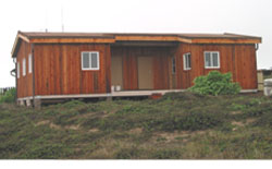 Picture of new San Miguel
               Island Research Station