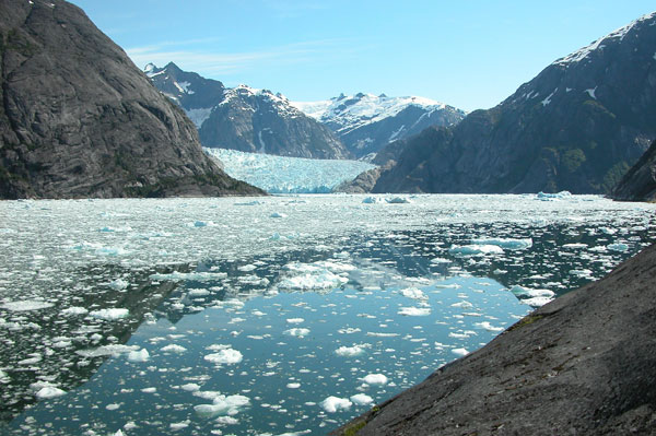 glaciers and icebergs
