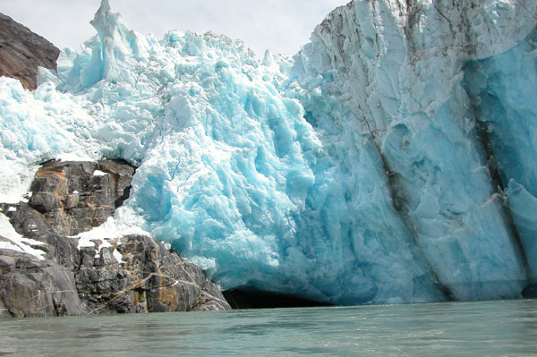 glaciers and icebergs